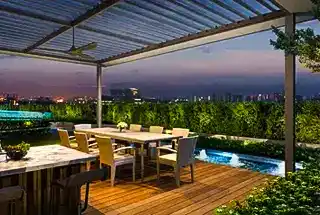 Sky Dining Pavilion at K Raheja Amaltis
