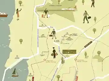 K Raheja Amaltis location map, Sion, Mumbai